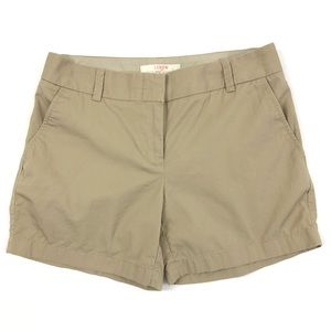 J. Crew Broken-In Short Khaki Size 0